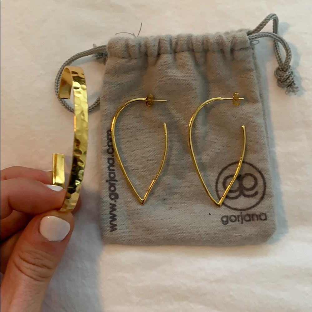 Earring and bracelet